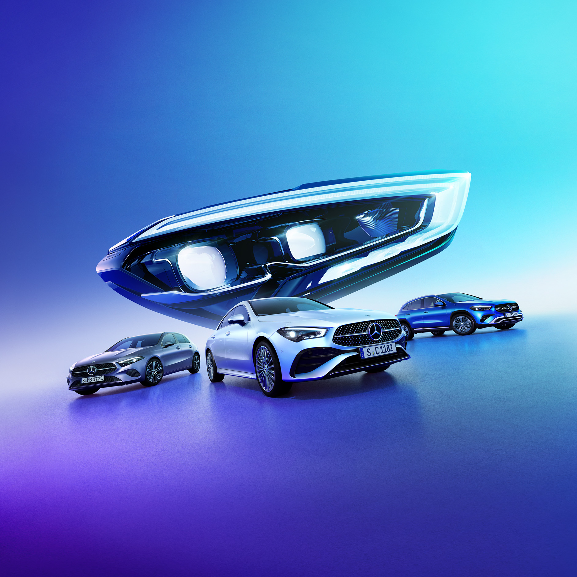 MULTIBEAM LED headlamp A headlamp with MULTIBEAM LED