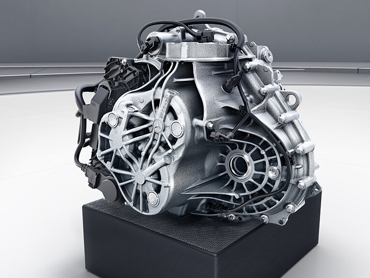 The 7G-DCT/8G-DCT dual-clutch transmission in the new B-Class.