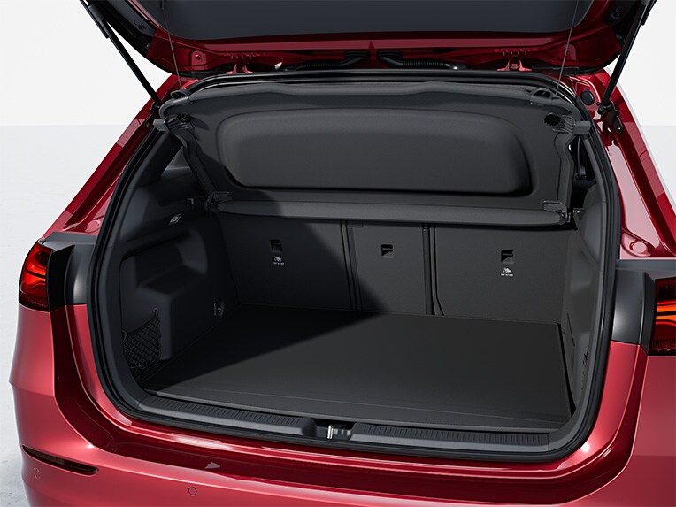 The load compartment of the new Mercedes-Benz B-Class.