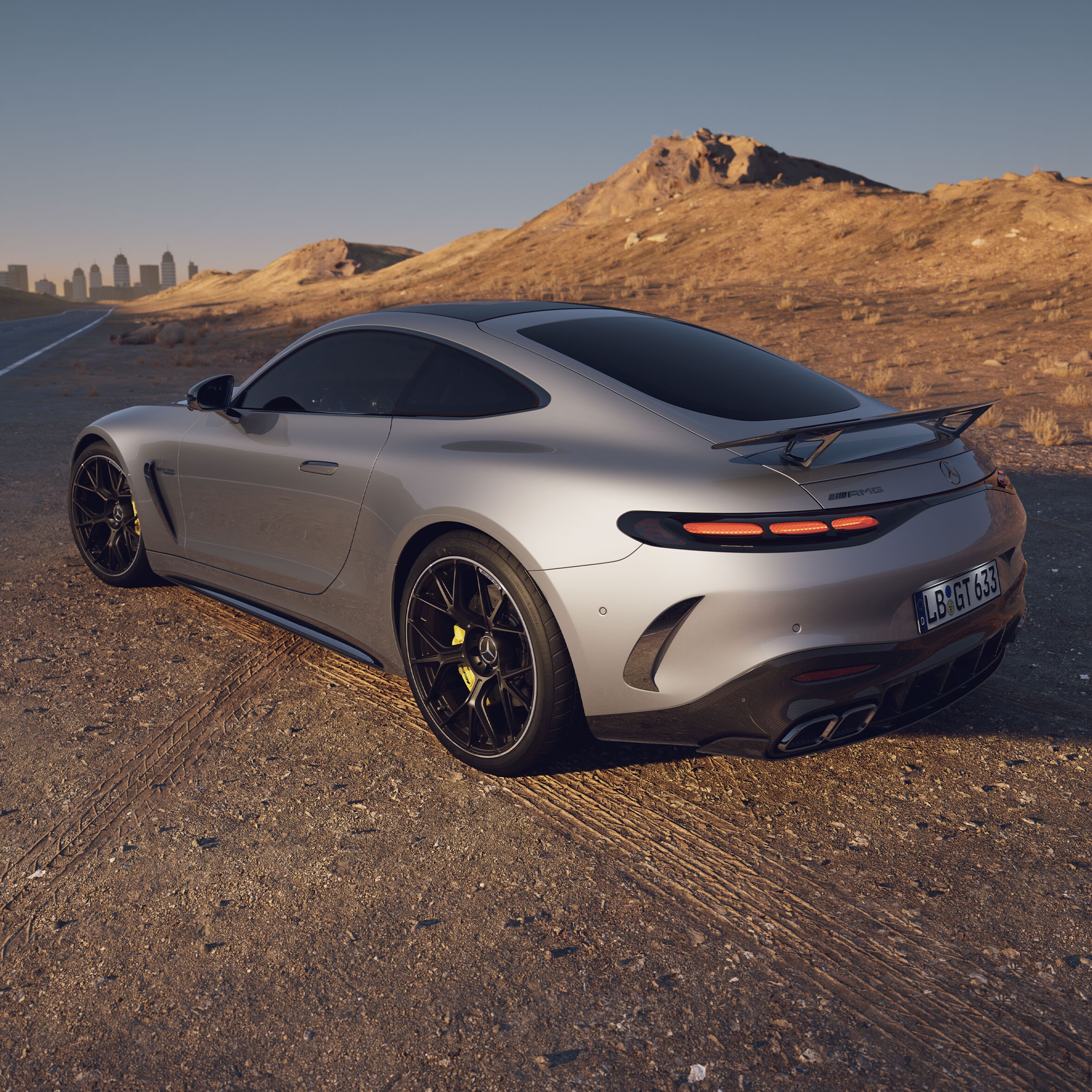 The new Mercedes-AMG GT Coupé.