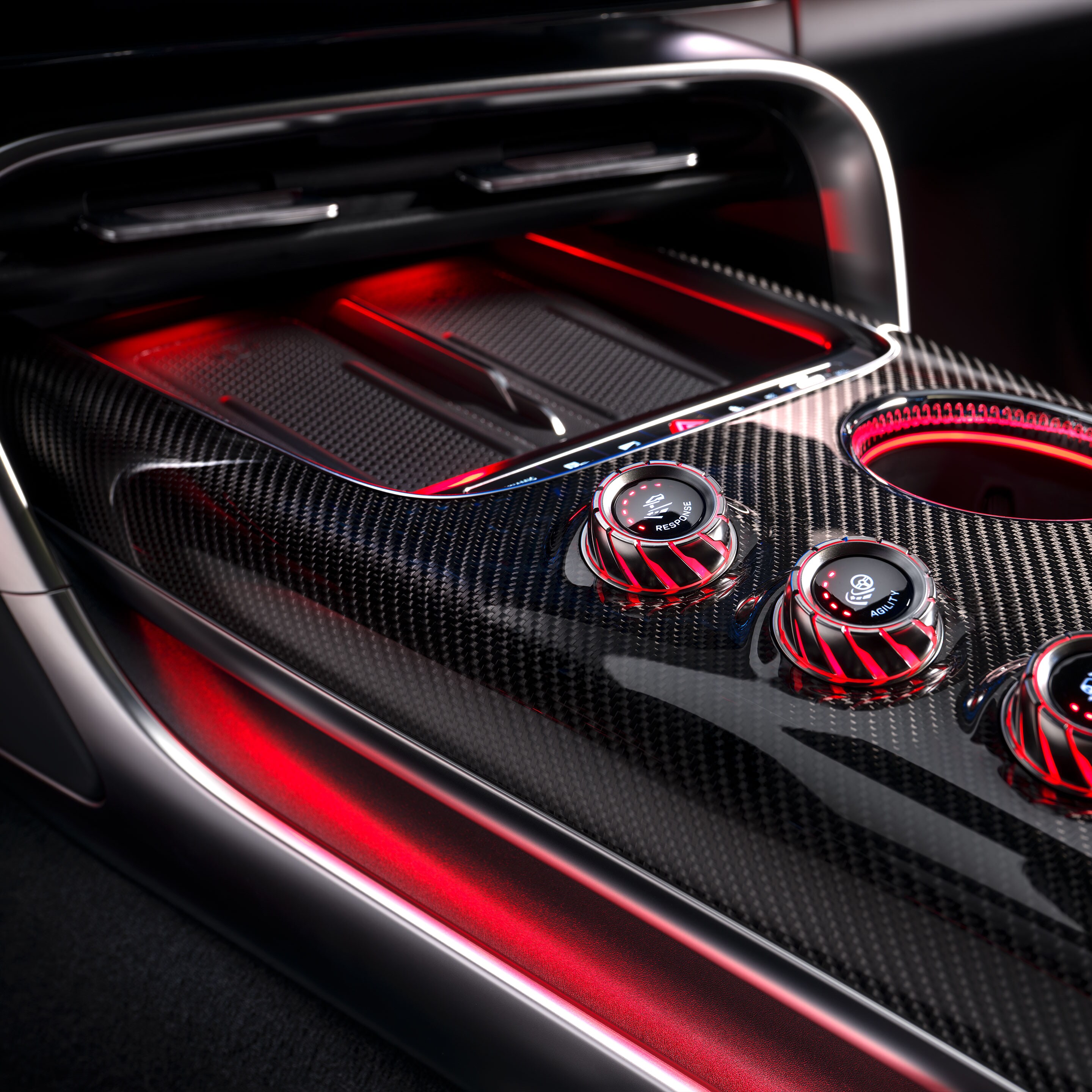 Sports car ergonomics in the new GT 4-Door Coupé from Mercedes-AMG.