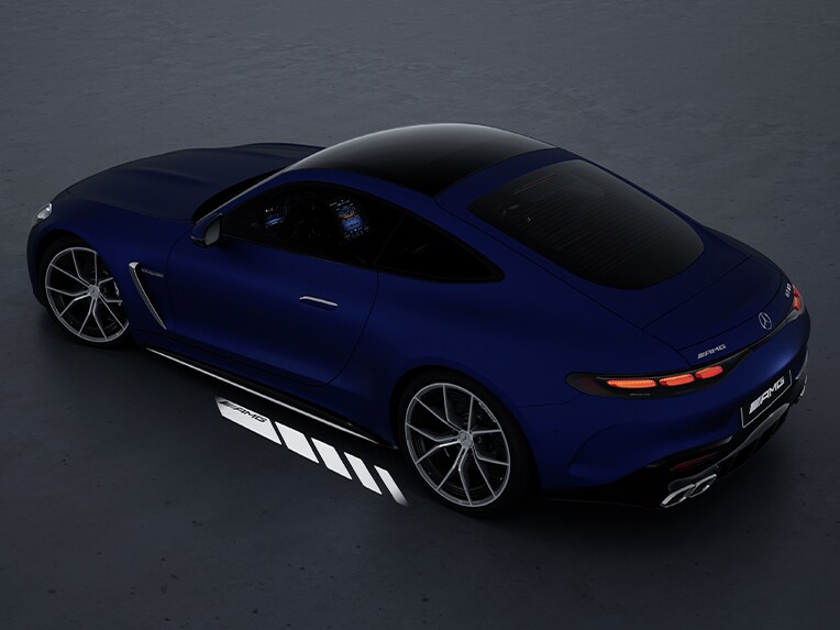 The AMG light display for the new Mercedes-AMG GT 63 S E PERFORMANCE.