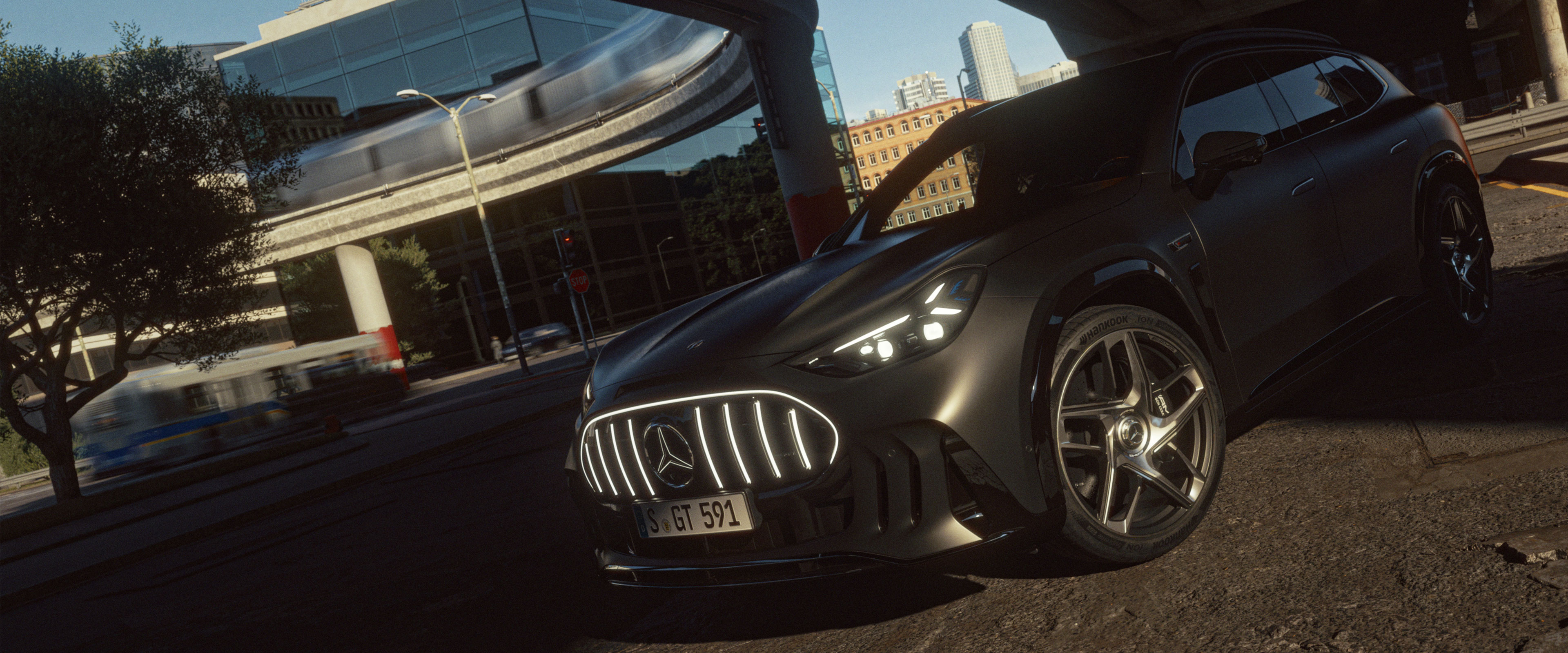 The all-new Mercedes-AMG GT SUV.