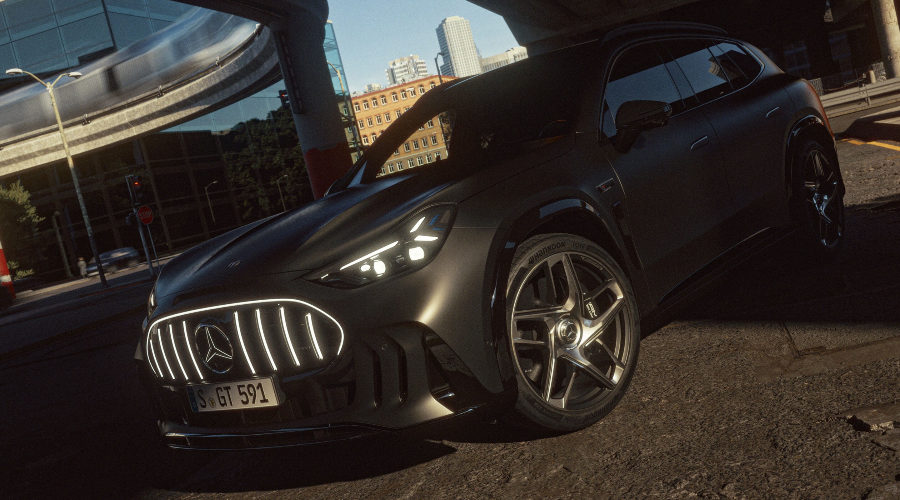 The all-new Mercedes-AMG GT SUV.