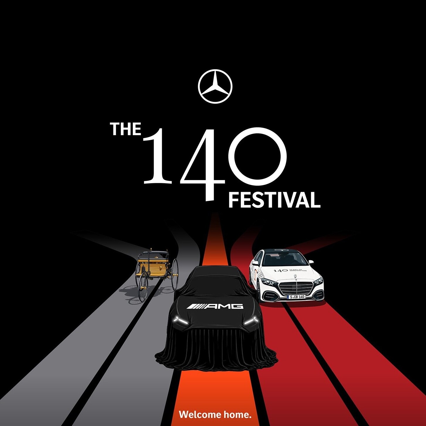 THE 140 FESTIVAL & the World premiere of the all-new Mercedes-AMG GT SUV.