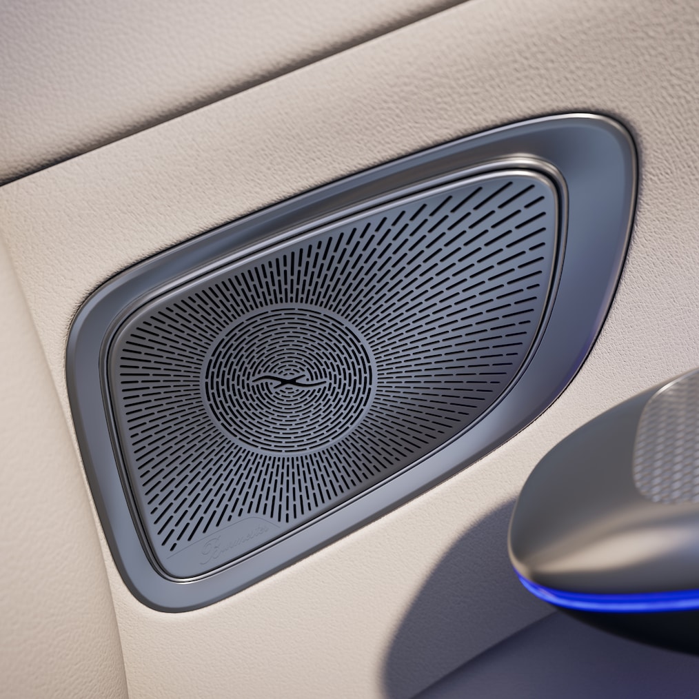 The Burmester® 3D surround sound system in the new C-Class Estate from Mercedes-Benz.