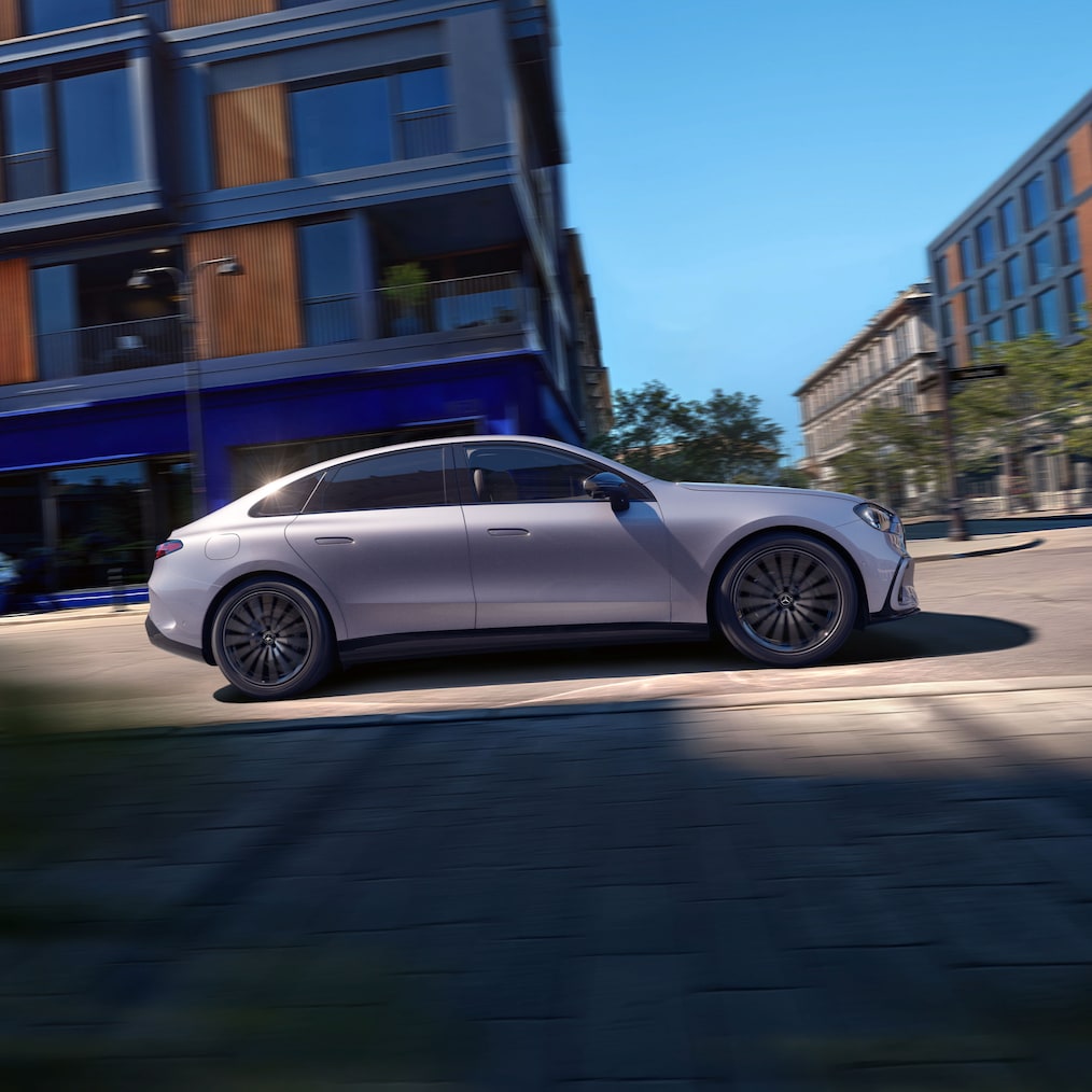 The Agility & Comfort Package of the all-new electric C-Class from Mercedes-Benz.