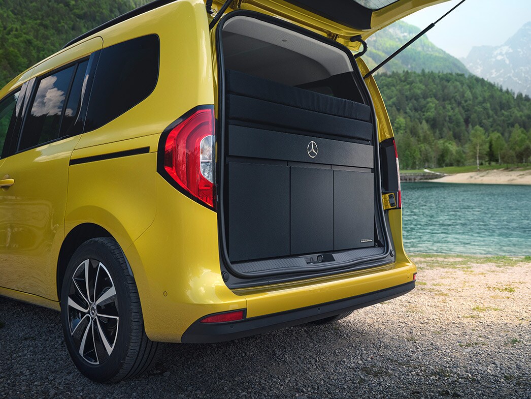 The Marco Polo module transforms the T-Class into a micro camper.
