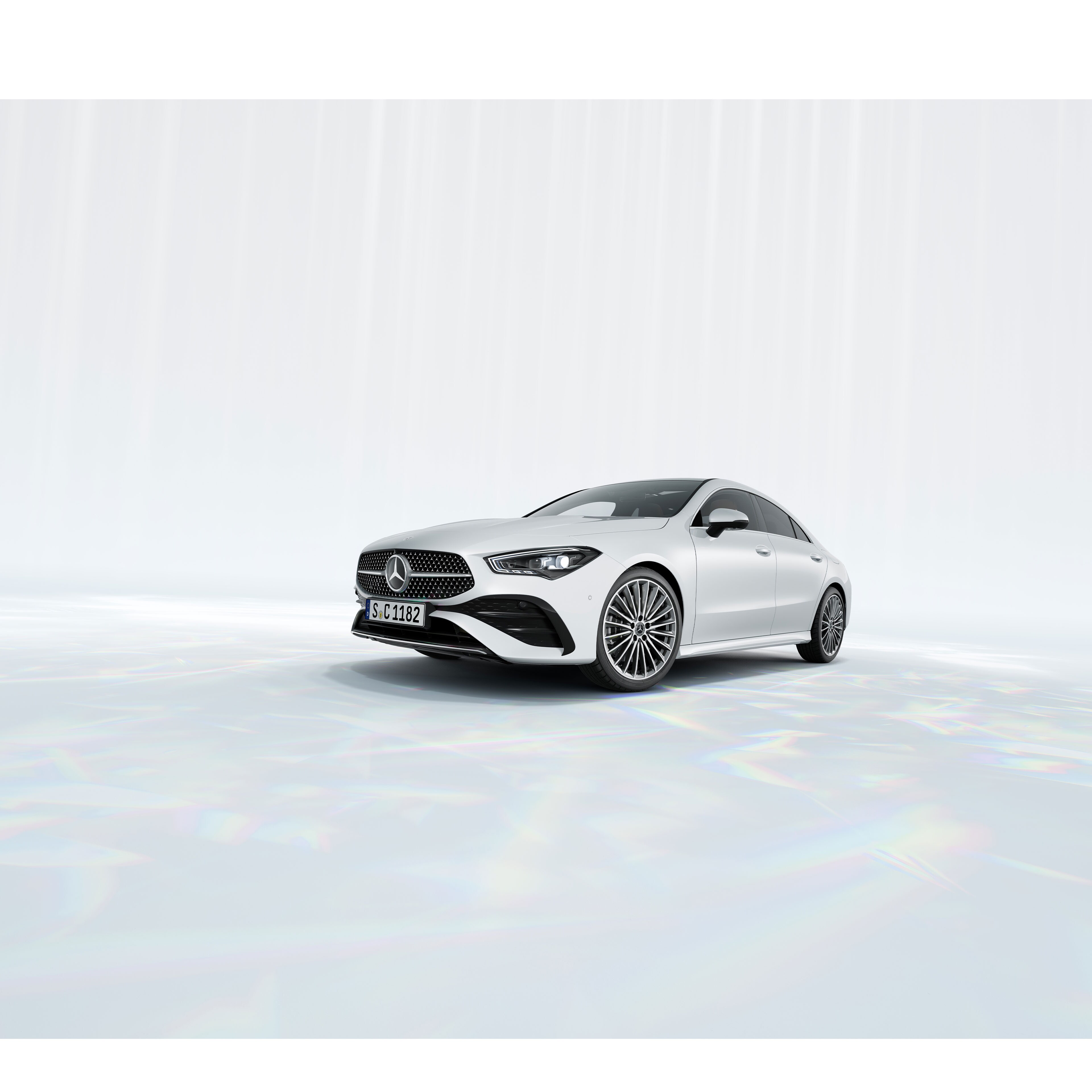The new Mercedes-Benz CLA Coupé.