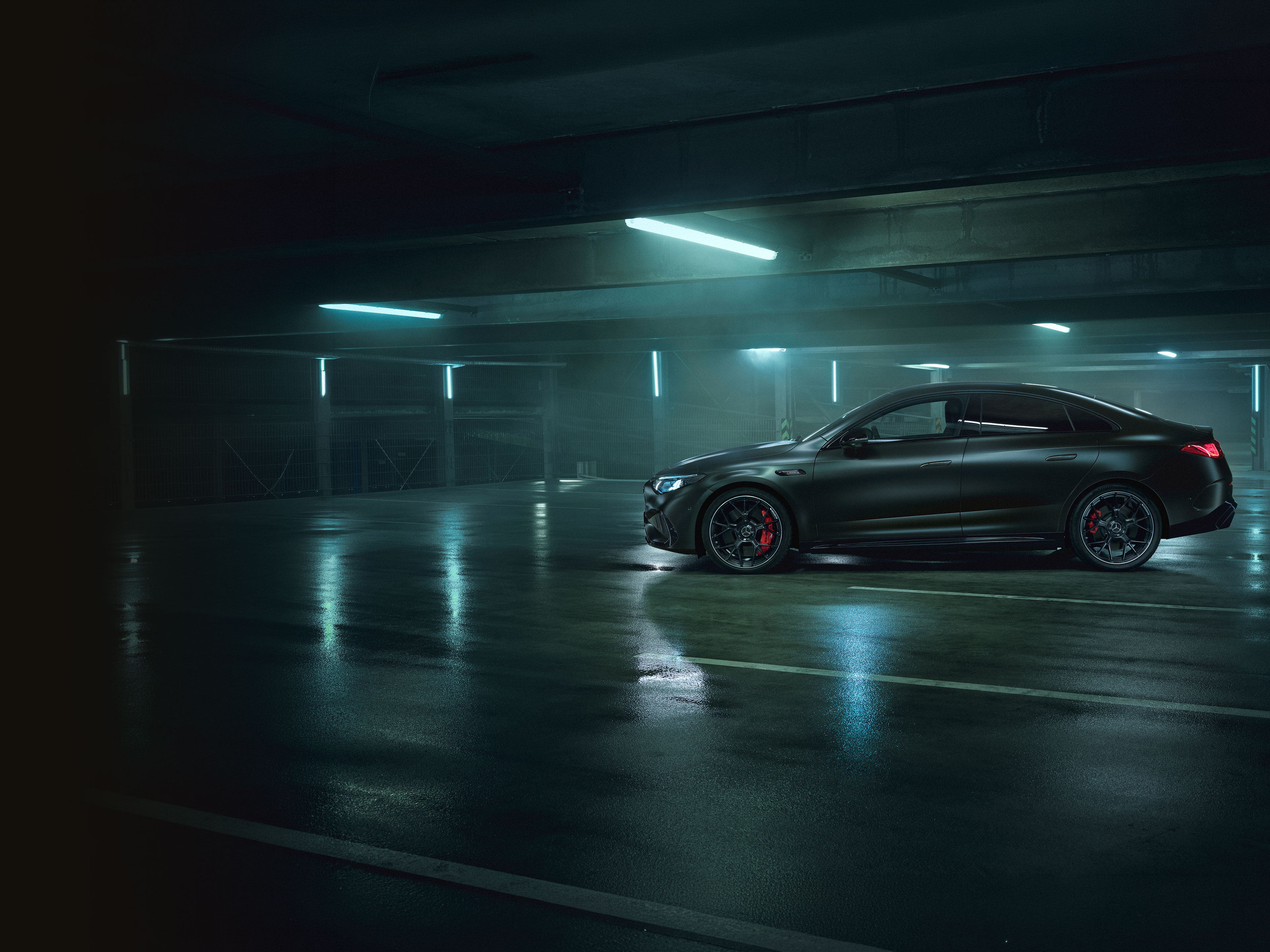 Exterior | CLA | Mercedes-AMG The exterior of the all-new Mercedes-AMG CLA 45 electric 4MATIC+.