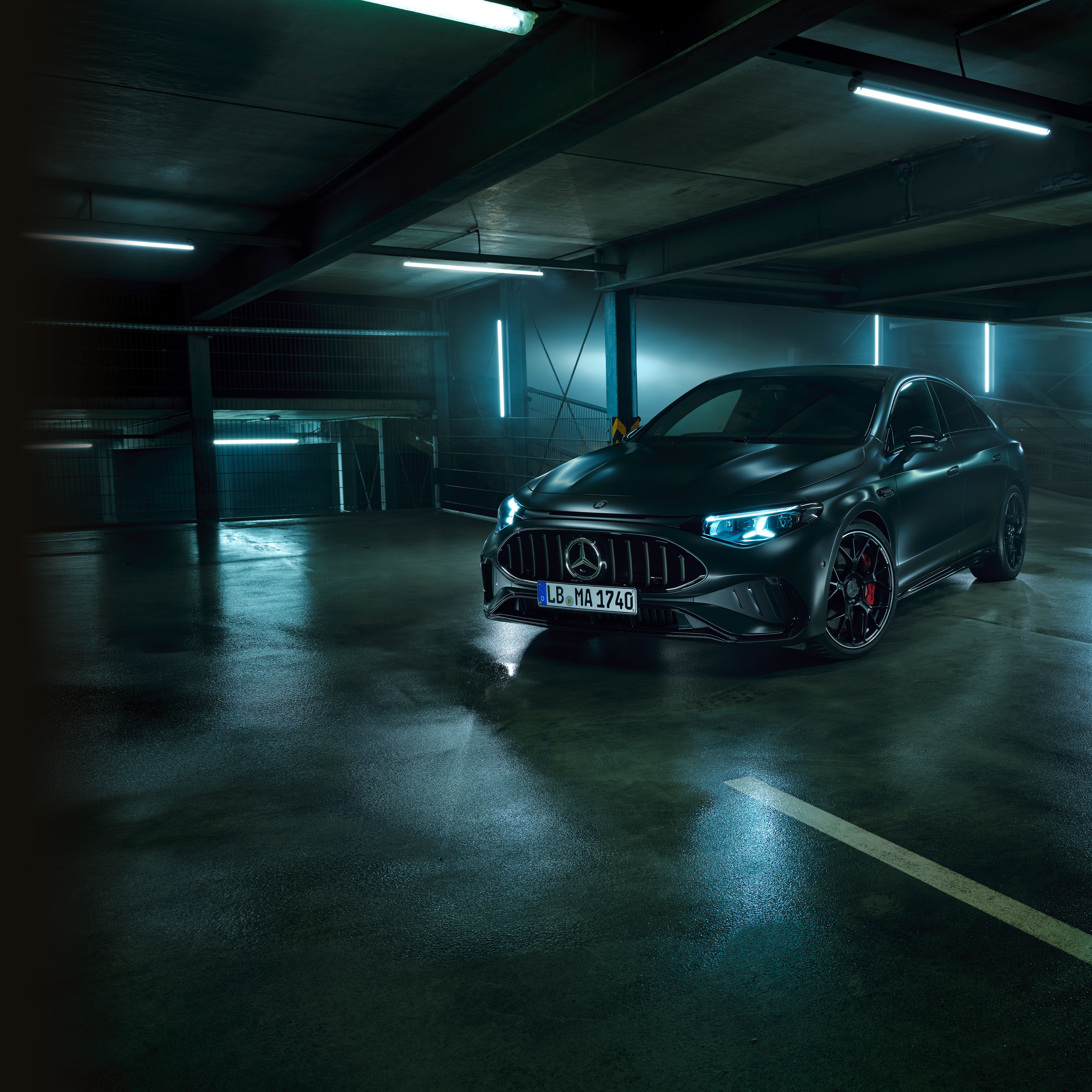 The all-new Mercedes-AMG CLA 45 electric 4MATIC+.