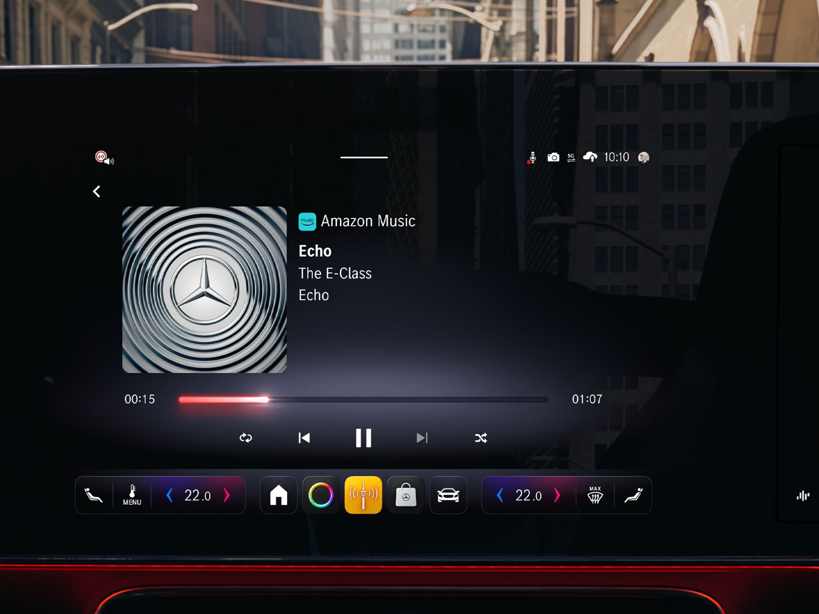 The Digital Extra: MBUX Entertainmentn in the all-new CLA from Mercedes-Benz.