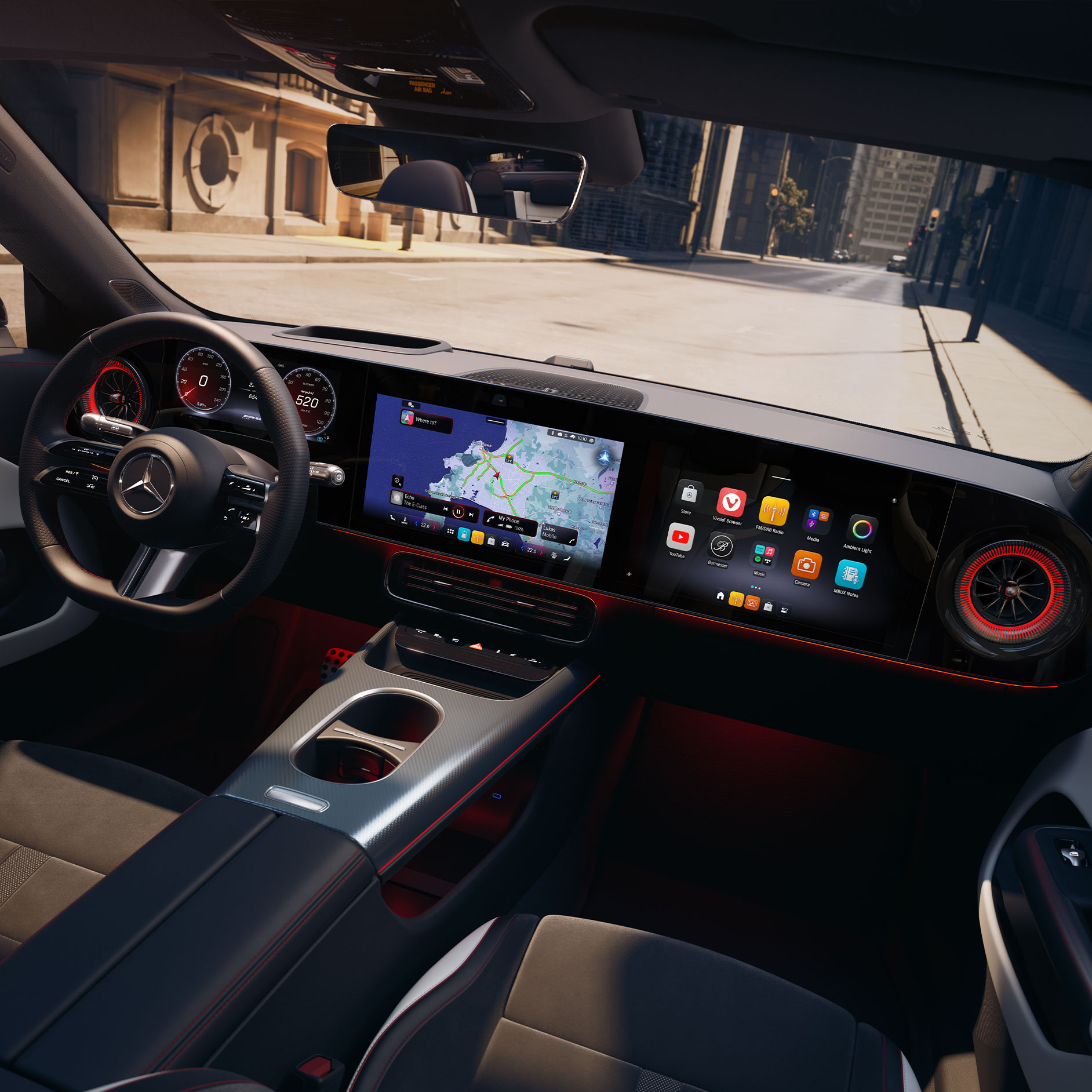 MBUX | CLA with EQ Technology | Mercedes-Benz The fourth generation MBUX in the all-new CLA from Mercedes-Benz.