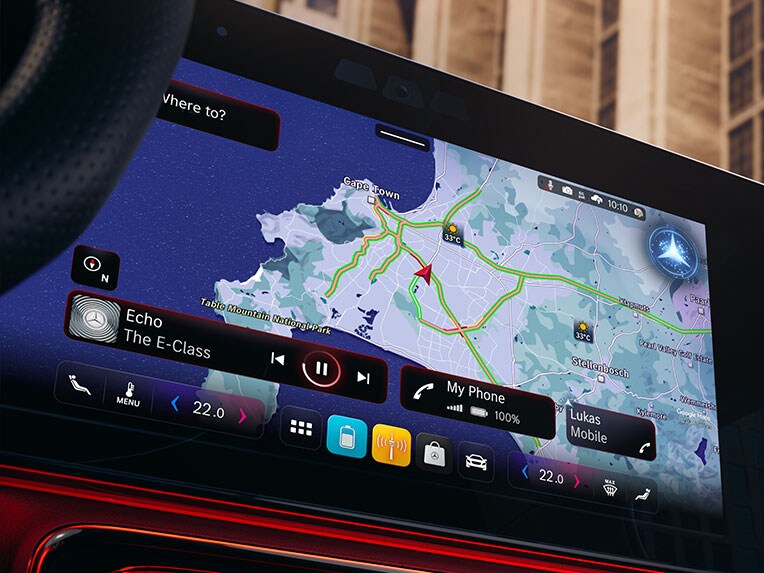 The MBUX Virtual Assistant in the all-new CLA from Mercedes-Benz.