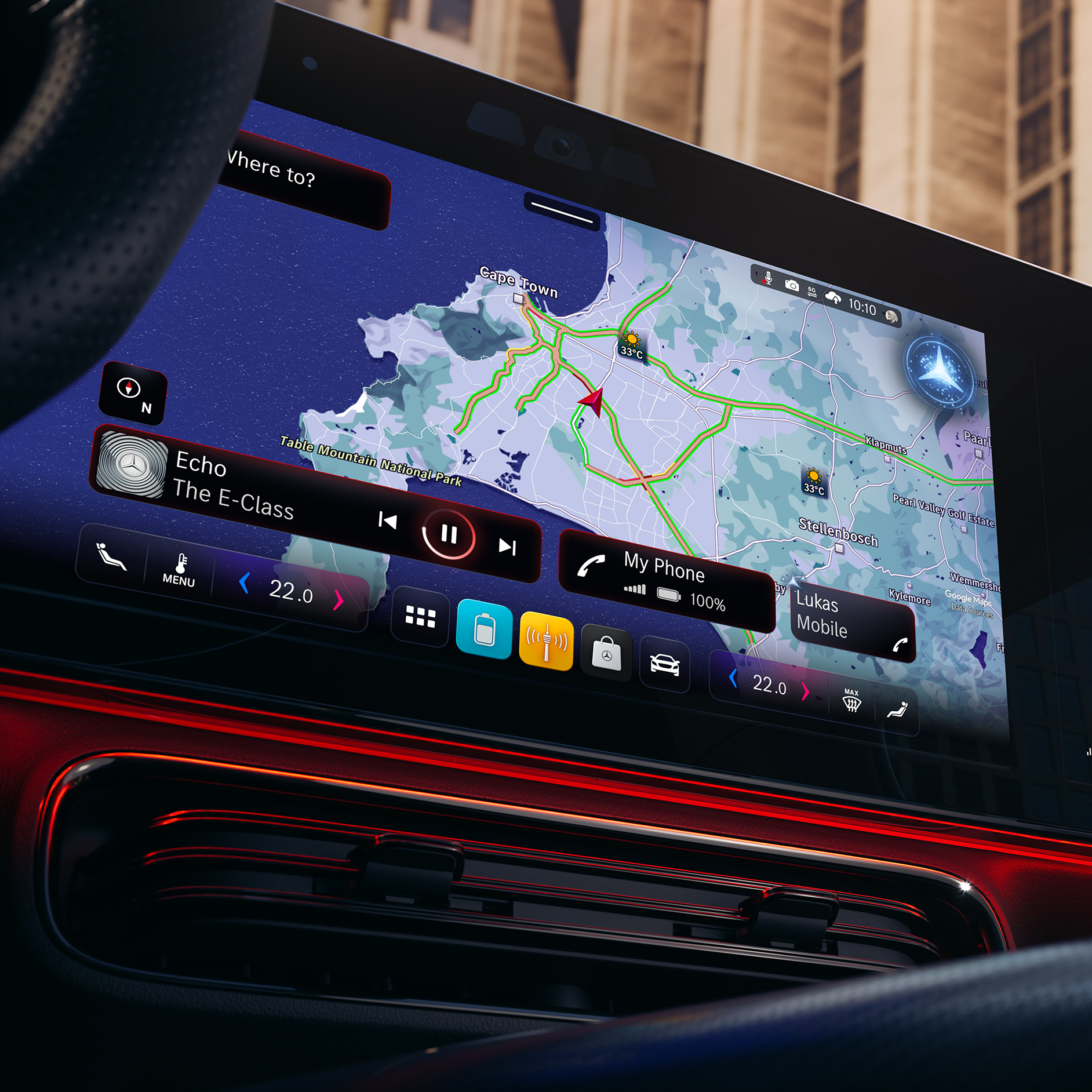 MBUX Virtual Assistant | CLA with EQ Technology | Mercedes-Benz The Mercedes-Benz operating system of the all-new all-electric CLA with EQ Technology.