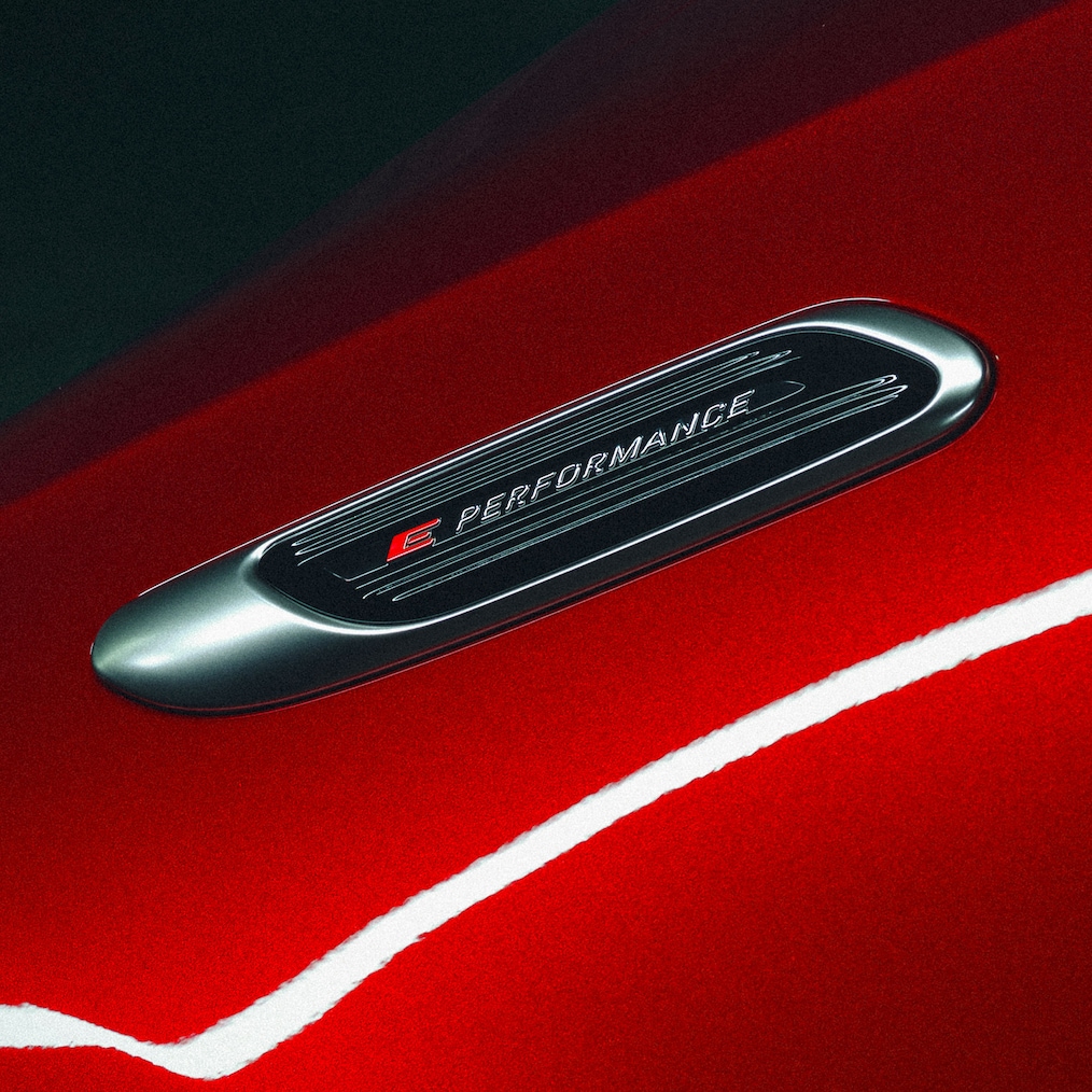 The AMG engine of the all-new Mercedes-AMG CLA 45 4MATIC+ Shooting Brake electric.