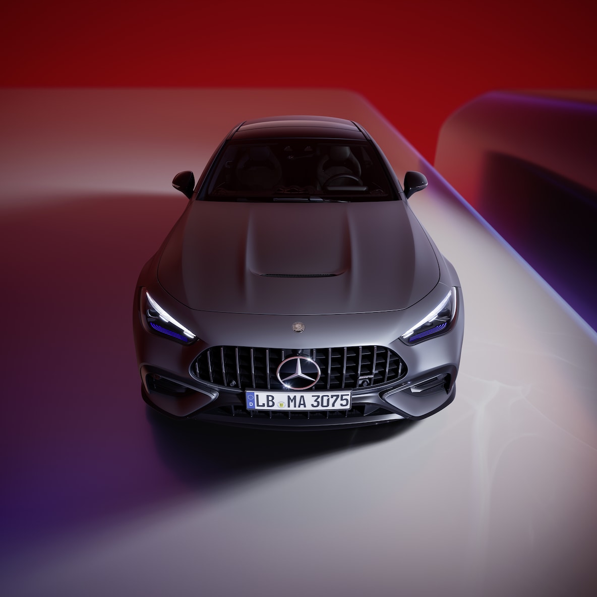 Side view of the Mercedes-AMG CLE 53 4MATIC+ Coupé.