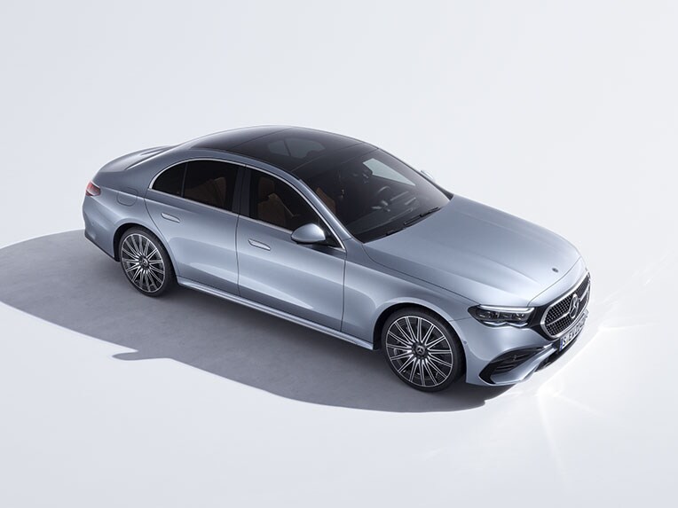The new E-Class Saloon; your luxury car from Mercedes-Benz.