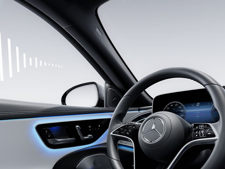 The new E-Class Saloon from Mercedes-Benz.