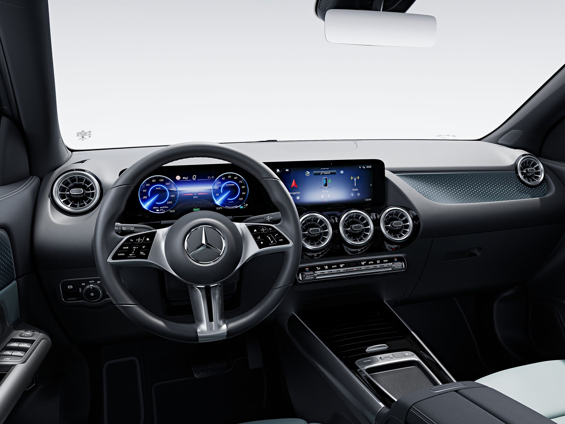 The EQA from Mercedes-Benz with the Advanced Plus package.