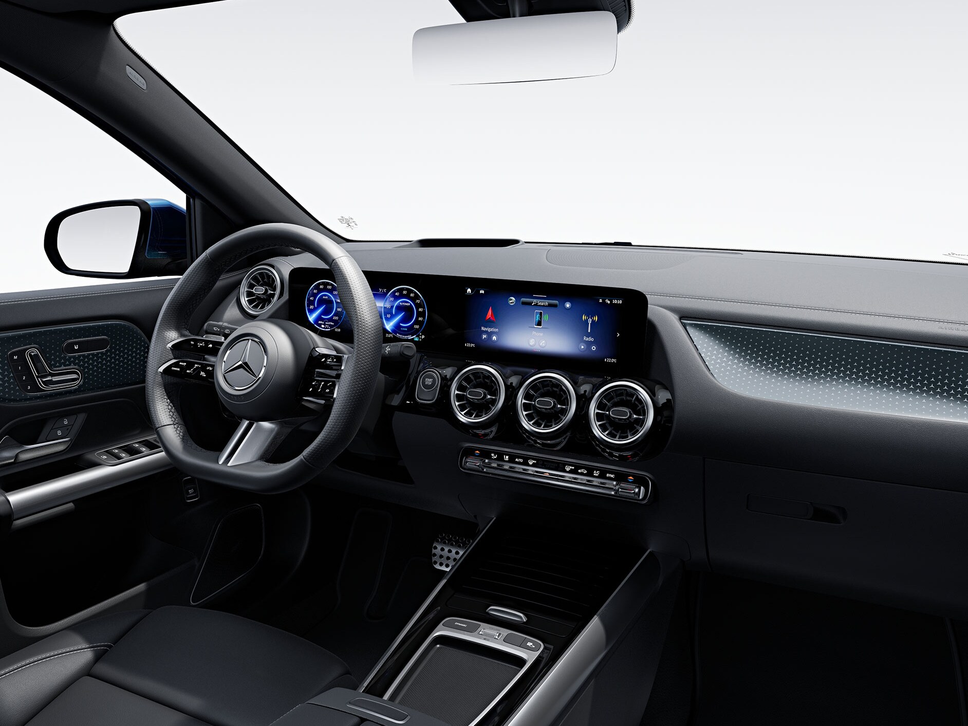 The EQA from Mercedes-Benz with the Premium equipment package.