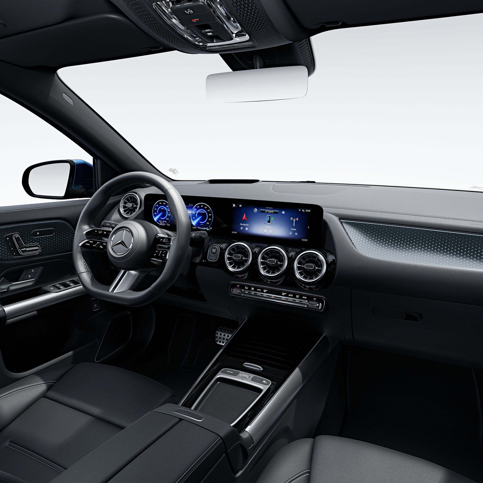 Premium package | EQA | Mercedes-Benz The EQA from Mercedes-Benz with the Premium equipment package.