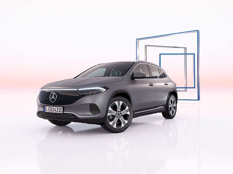The EQA from Mercedes-Benz with Progressive equipment line.