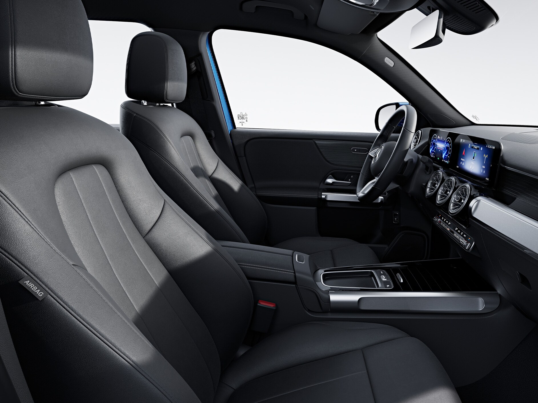 The EQB from Mercedes-Benz with the Advanced package.