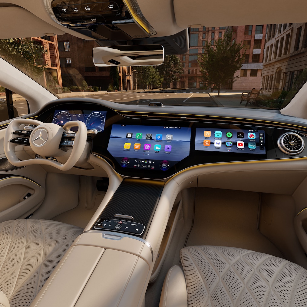Next generation MB.OS in the new Mercedes-Benz EQS.