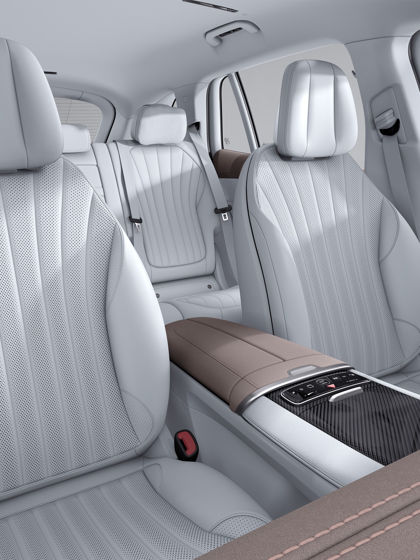 The EQS SUV Interior with Premium Plus Package.