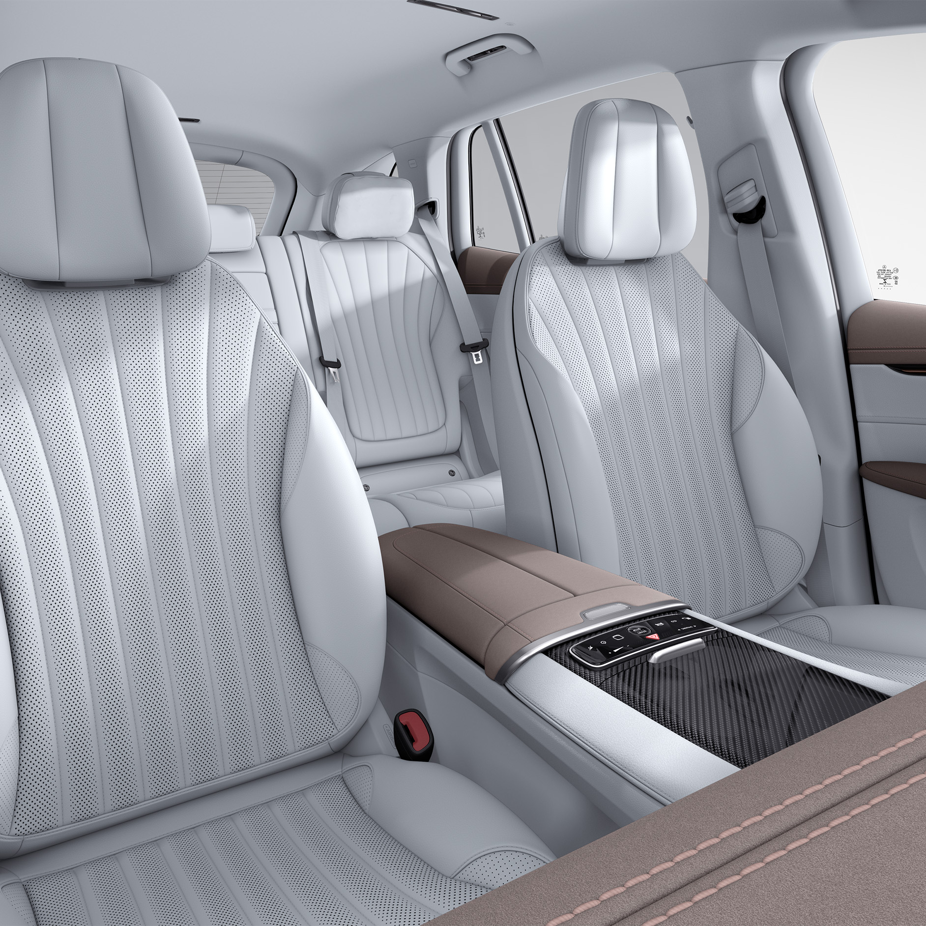 Premium Plus Package | EQS SUV | Mercedes EQ The EQS SUV Interior with Premium Plus Package.