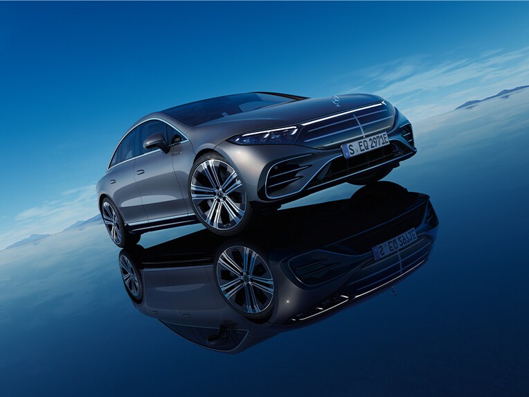 The Active Range Assist for the EQS Saloon.