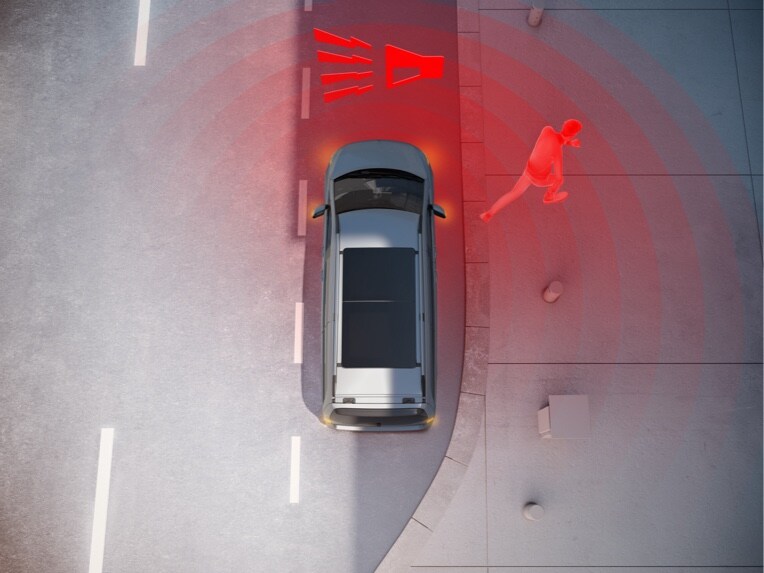 The Anti-Theft Protection Package can help you to secure the vehicle by triggering a visual and an acoustic alarm if it detects a danger of theft.