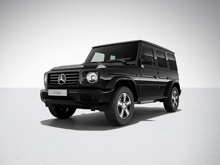 The Mercedes-Benz G-Class with the Standard equipment exterior .