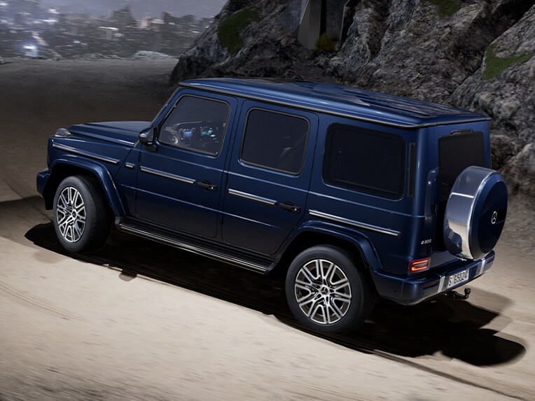 The Permanent all-wheel drive from the G-Class from Mercedes-Benz.