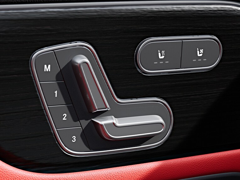 AMG Performance High-End Seat Package in the new Mercedes-AMG GLA.