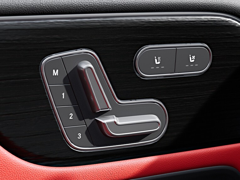 Heated seats in the new Mercedes-Benz GLA.