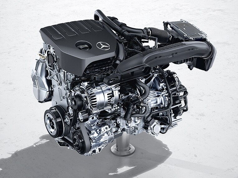 The 48-volt system in the new Mercedes-Benz GLA.