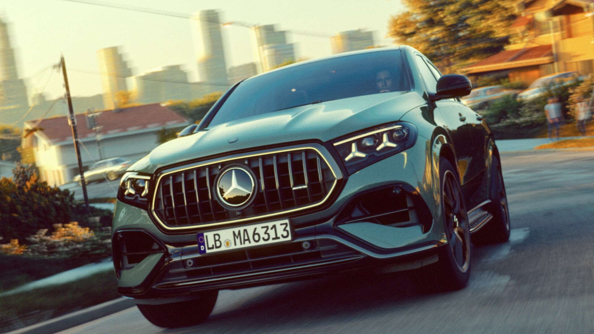 The new front design of the Mercedes-AMG GLE 63 S Coupé.