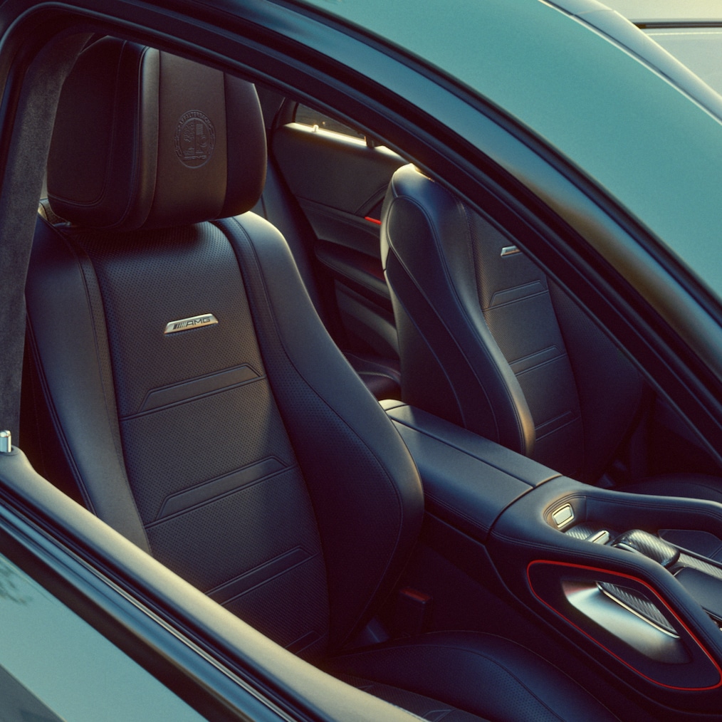 Seats of the Mercedes-AMG GLE 63 S Coupé.