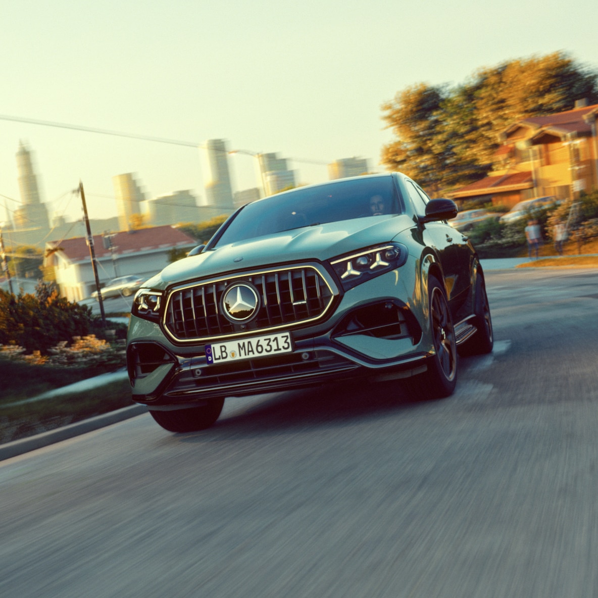 The new front design of the Mercedes-AMG GLE 63 S Coupé.