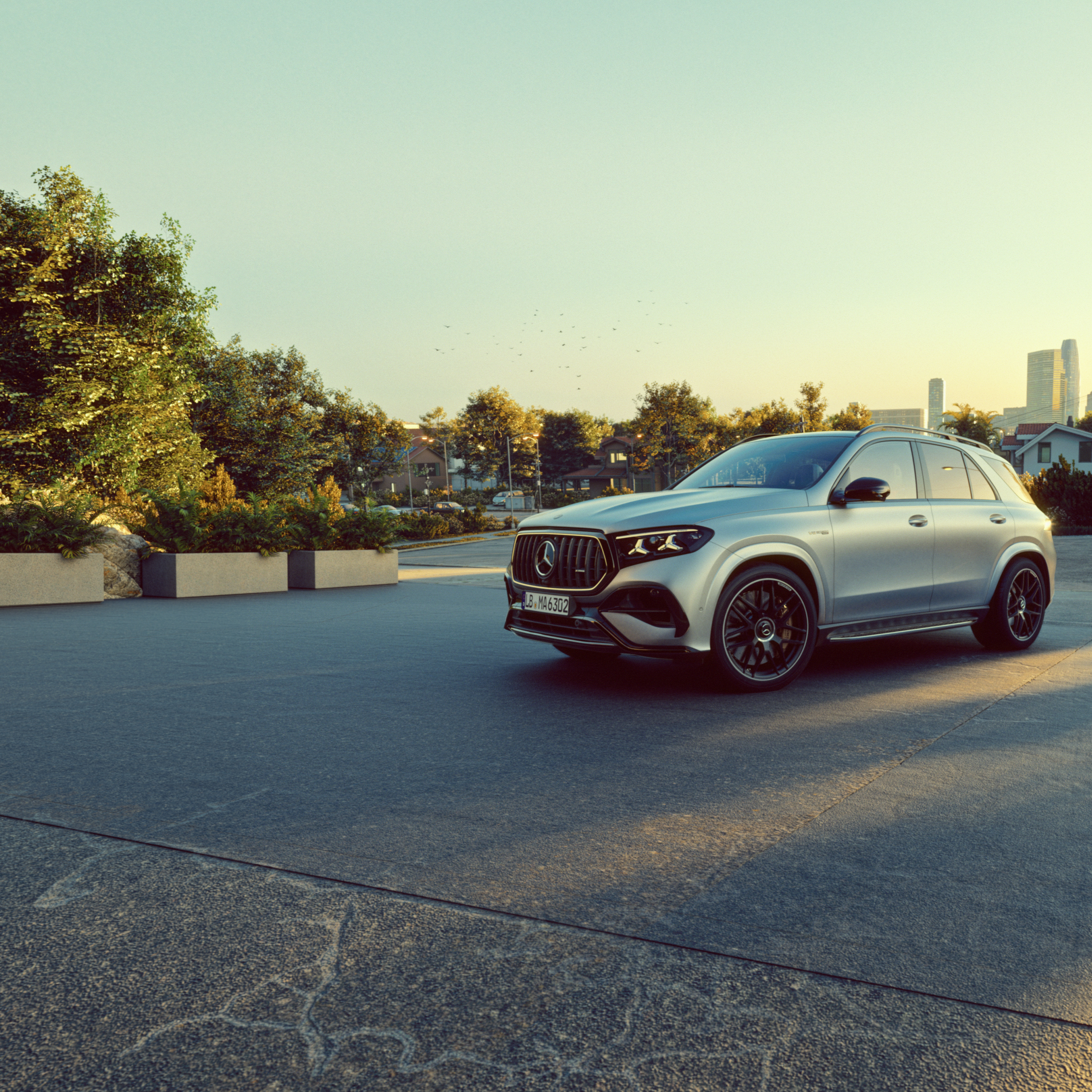 The new Mercedes-AMG GLE 63 S SUV.