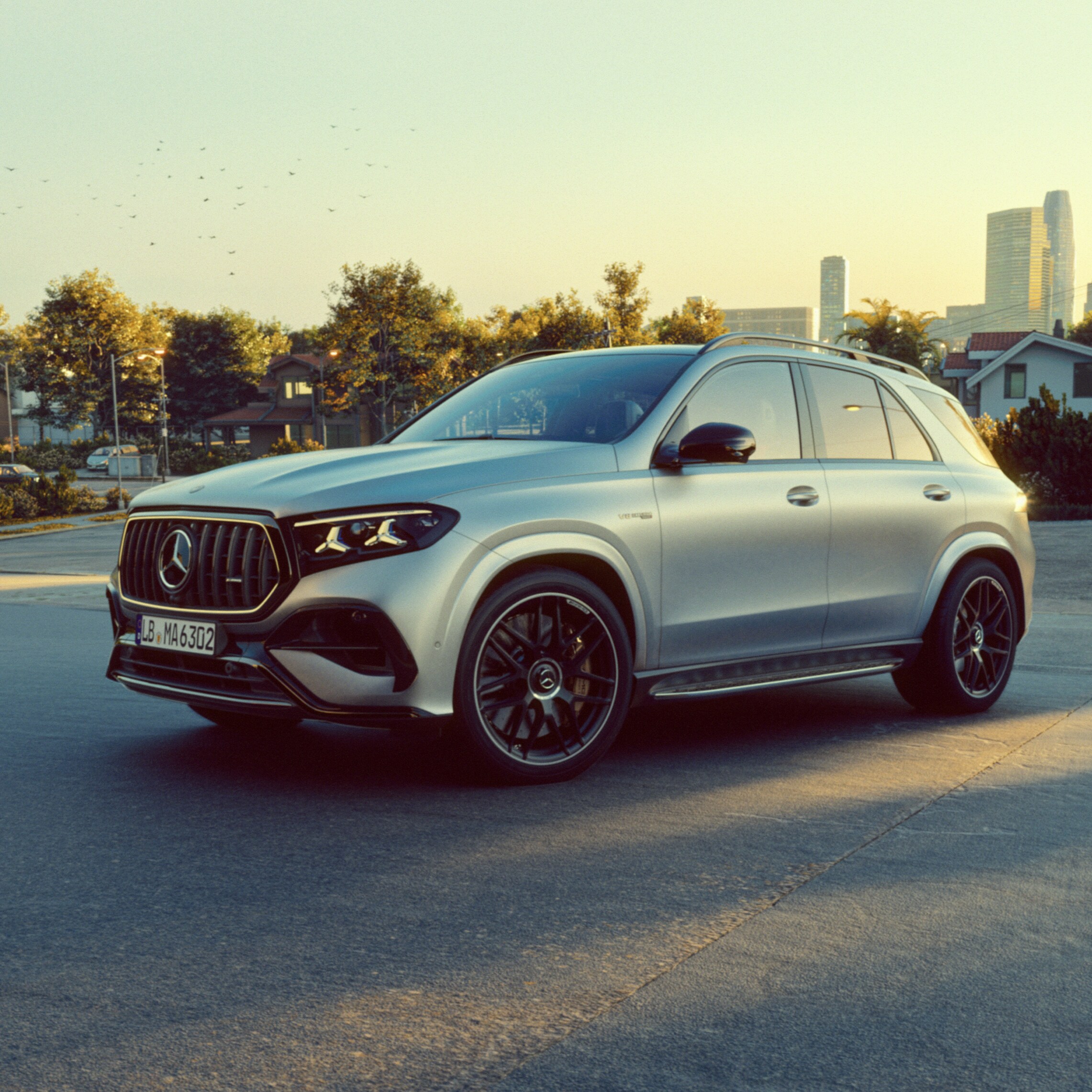 The new Mercedes-AMG GLE 63 S SUV.