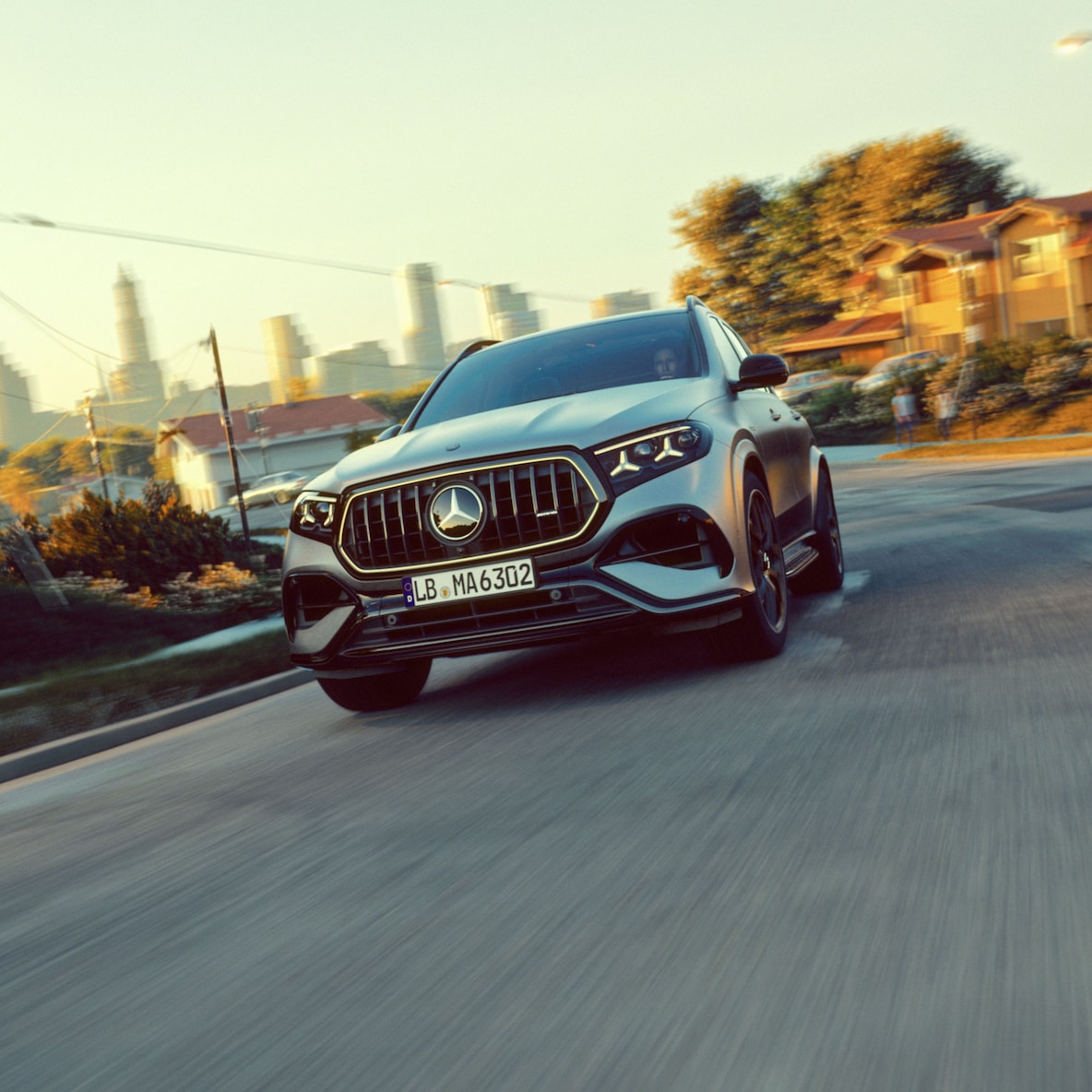 The new front of the GLE 63 from Mercedes-AMG.