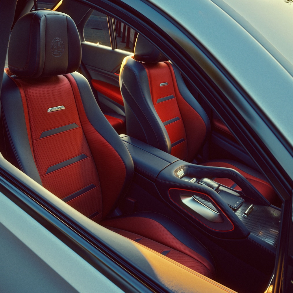 The AMG seats of the GLE 63 from Mercedes-AMG.