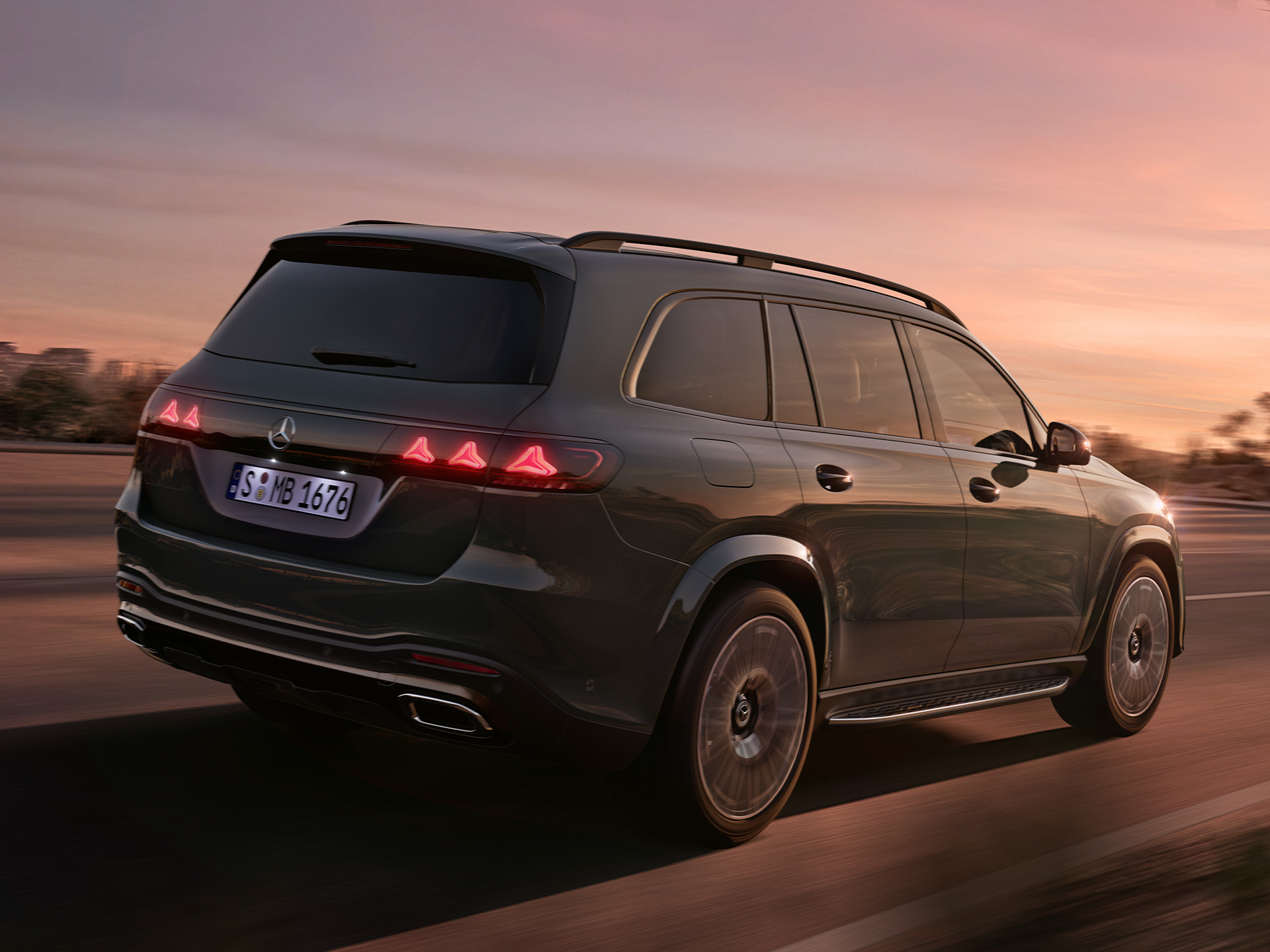 ADAS Gen6 Driving | The new GLS | Mercedes-Benz ADAS Gen6 Driving of the new GLS from Mercedes-Benz.