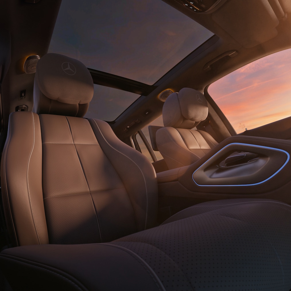Upholstery of the new GLS from Mercedes-Benz.