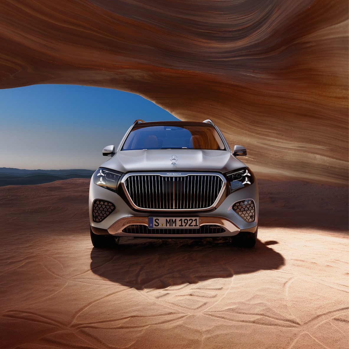 The new Mercedes-Maybach iconic exterieur design.