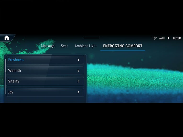 Operating principle of the ENERGIZING package Plus in the Mercedes-Maybach GLS.