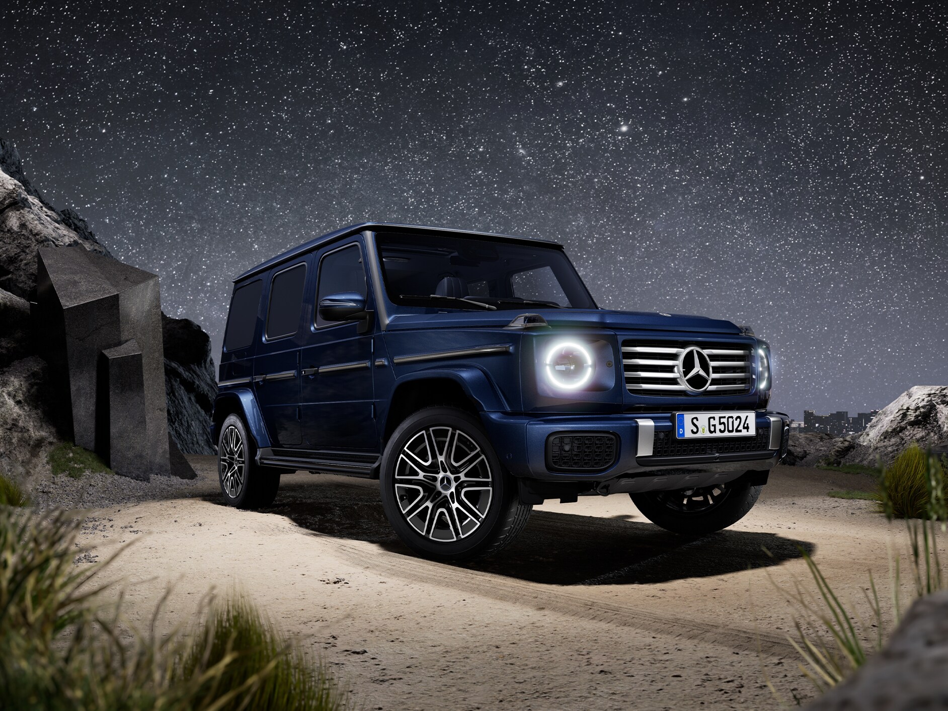 The iconic Mercedes-Benz G-Class.